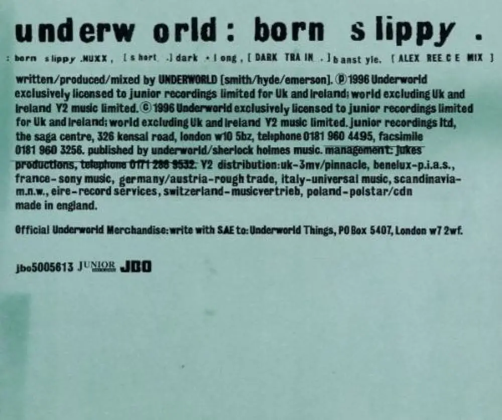 Born Slippy: The Outstanding Rave Anthem that Defined the 90’s