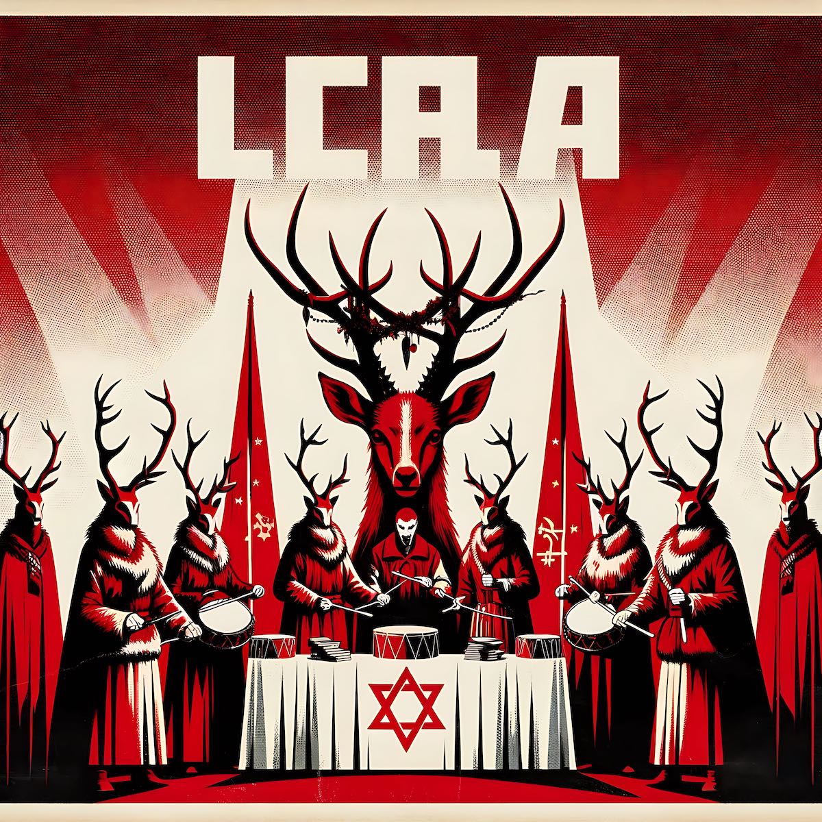 Lifa – Heilung – Communist Propaganda Style Poster Design – smp125