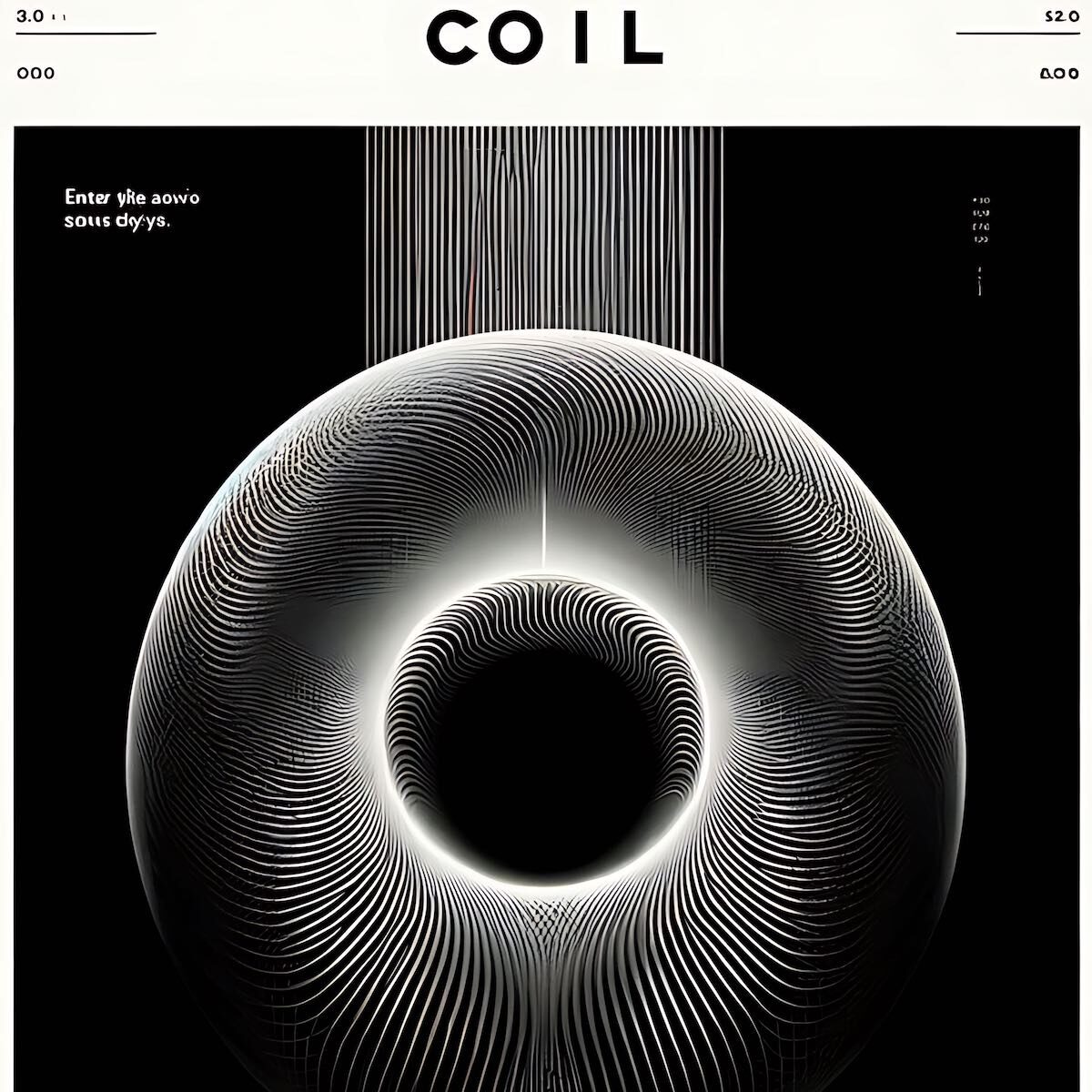 Coil – Band – Original Poster Design – smp16