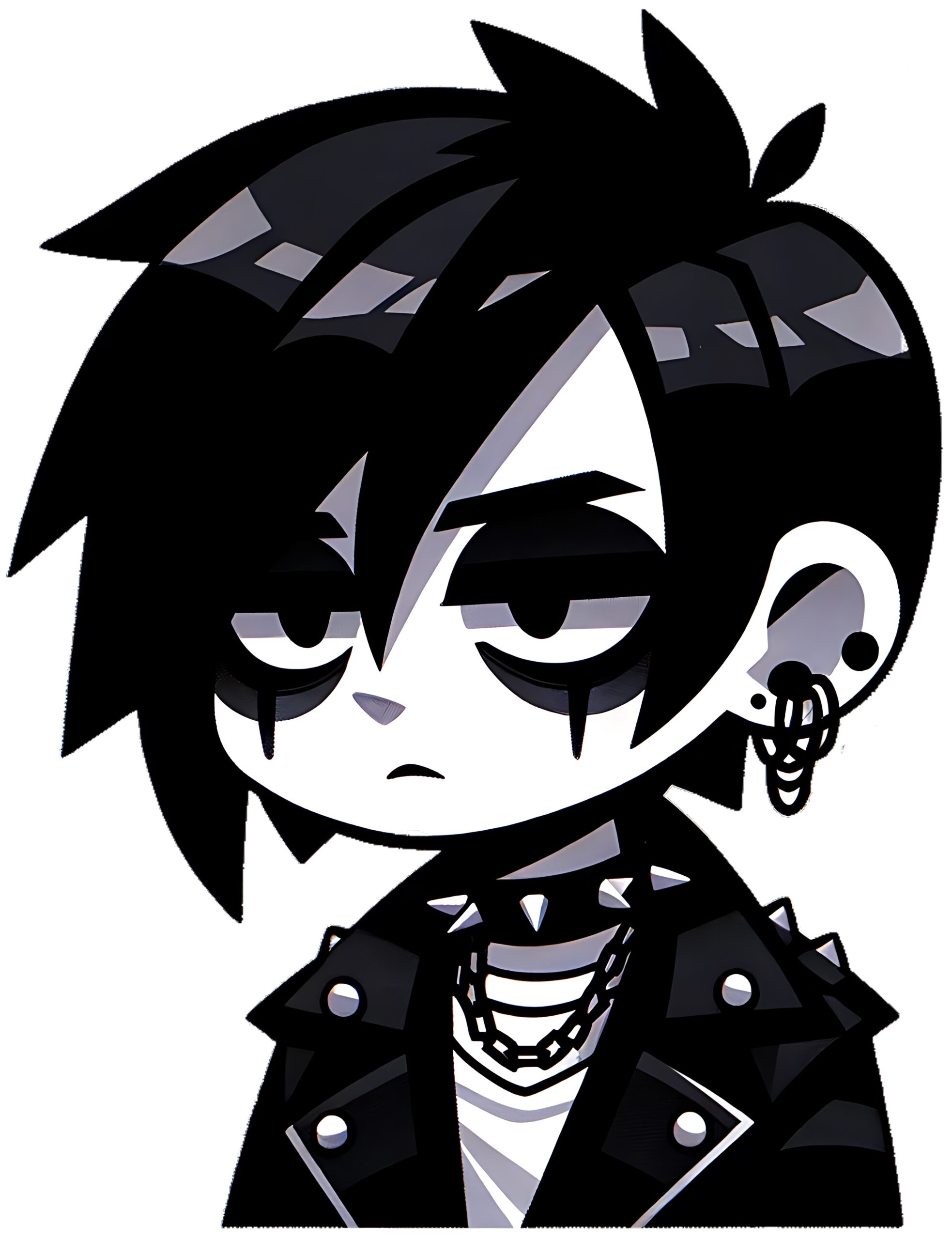 Goth boy – Cartoon – scg33