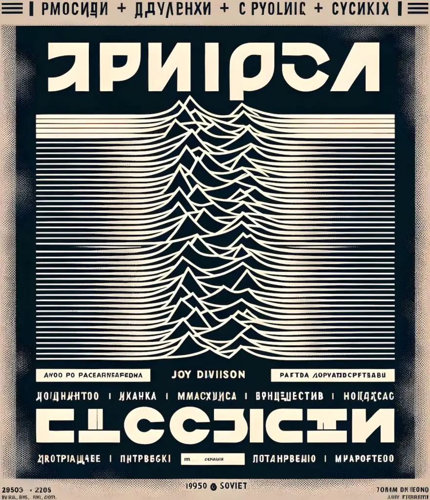 Joy Division – Band – Communist Propaganda Style Poster Design – smp197