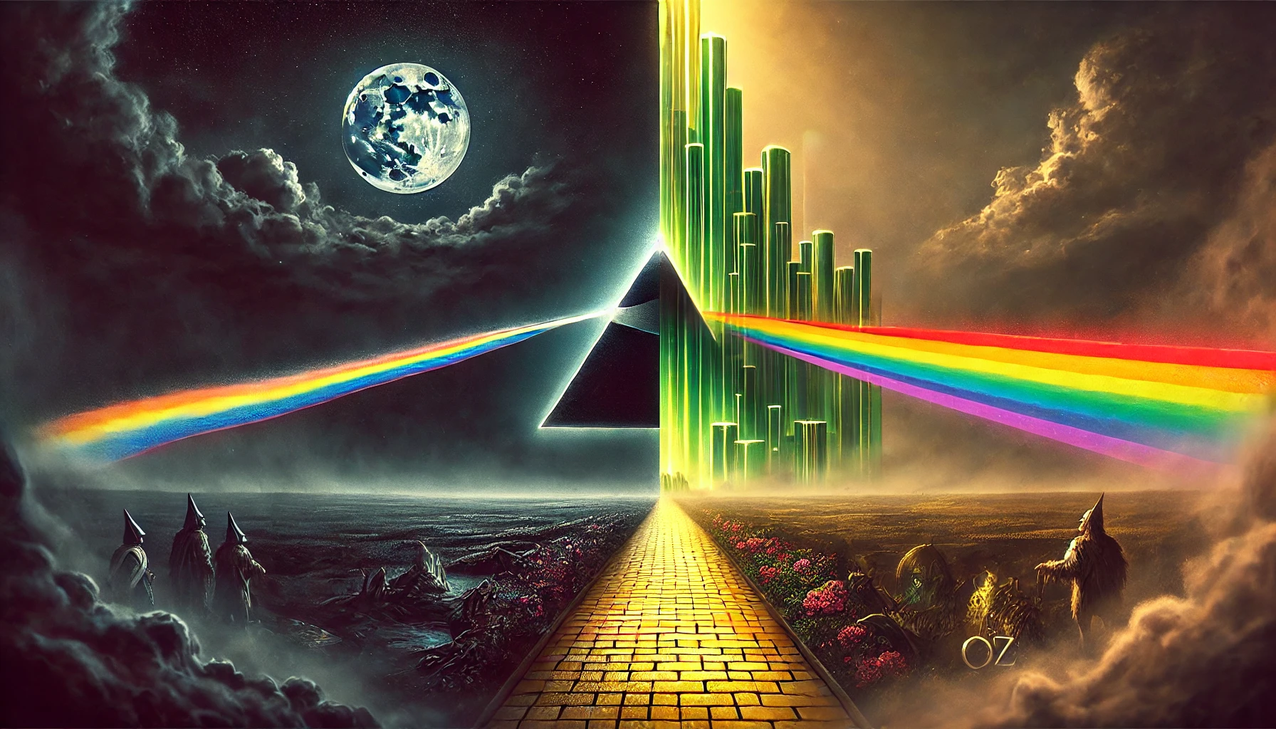 Dark Side of the Rainbow. The Connection Between “The Dark Side of the Moon” and “The Wizard of Oz”