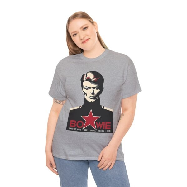 David Bowie T-shirt - Soviet Propaganda Style - USSR T-shirt - Image 11