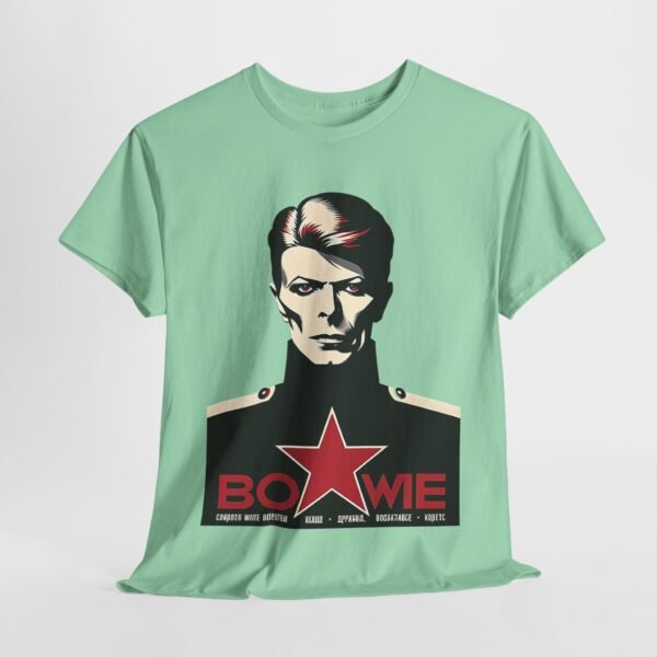 David Bowie T-shirt - Soviet Propaganda Style - USSR T-shirt - Image 5