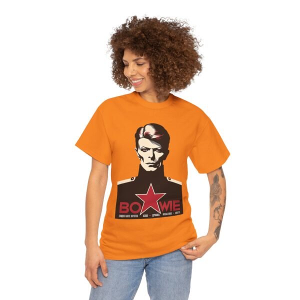 David Bowie T-shirt - Soviet Propaganda Style - USSR T-shirt - Image 4