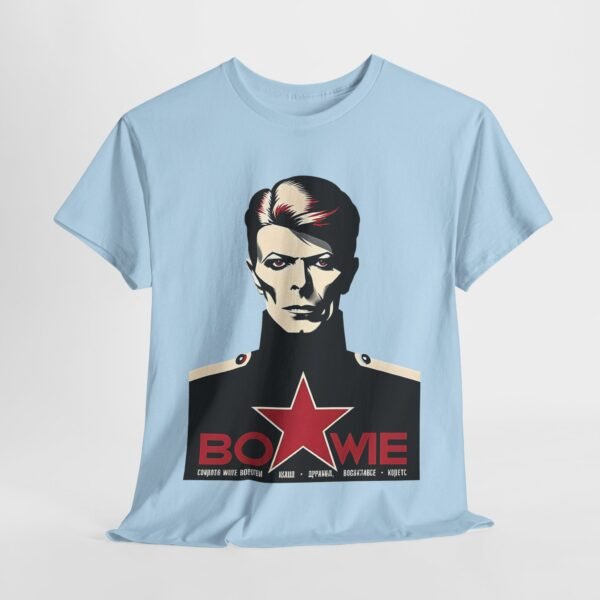 David Bowie T-shirt - Soviet Propaganda Style - USSR T-shirt - Image 8