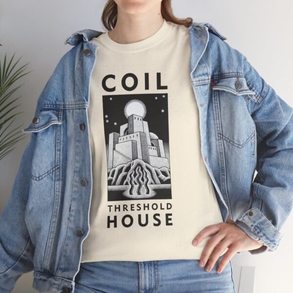 Coil - Threshold House - Logo  T-shirt