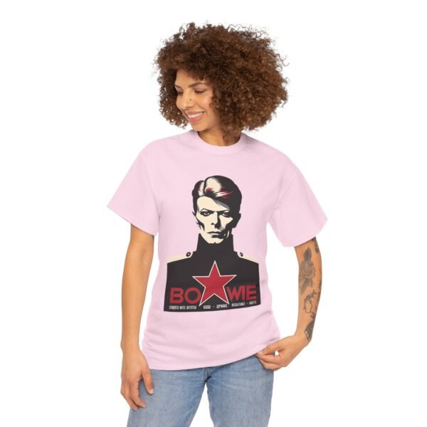 David Bowie T-shirt - Soviet Propaganda Style - USSR T-shirt - Image 6