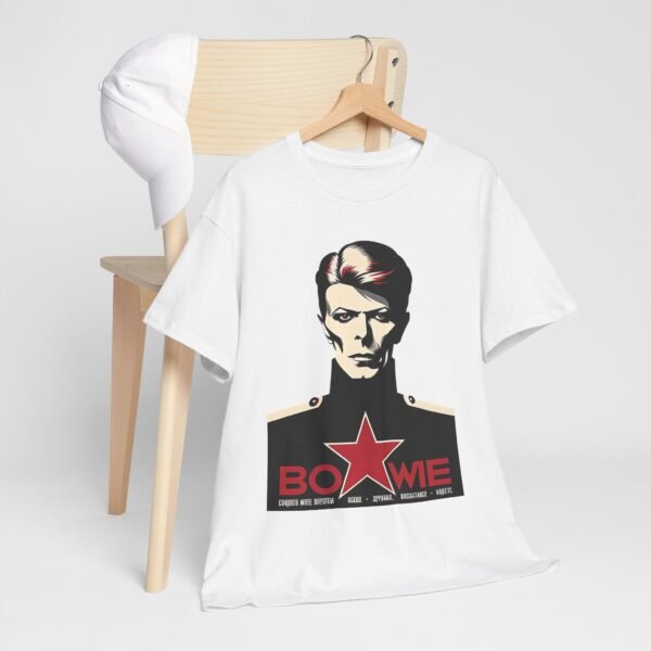 David Bowie T-shirt - Soviet Propaganda Style - USSR T-shirt - Image 10