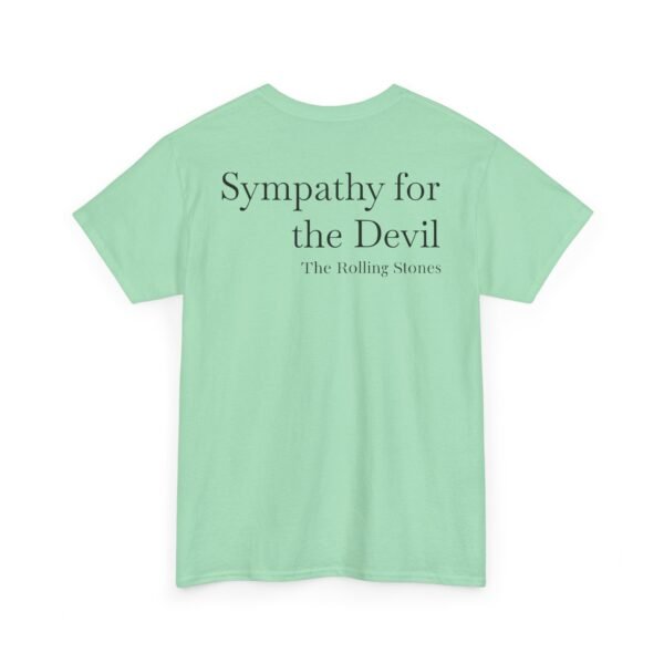 Rolling Stones T-shirt - Sympathy for the Devil Surrealist Lyric Tee - Image 8