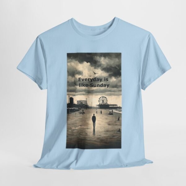 Morrissey T-shirt - Everyday is Like Sunday Original Poster - Image 8