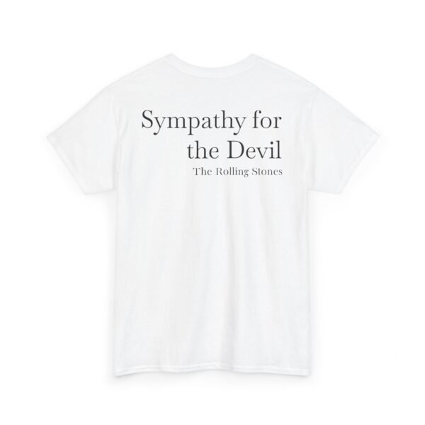 Rolling Stones T-shirt - Sympathy for the Devil Surrealist Lyric Tee - Image 14