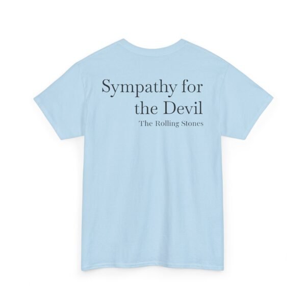 Rolling Stones T-shirt - Sympathy for the Devil Surrealist Lyric Tee - Image 12