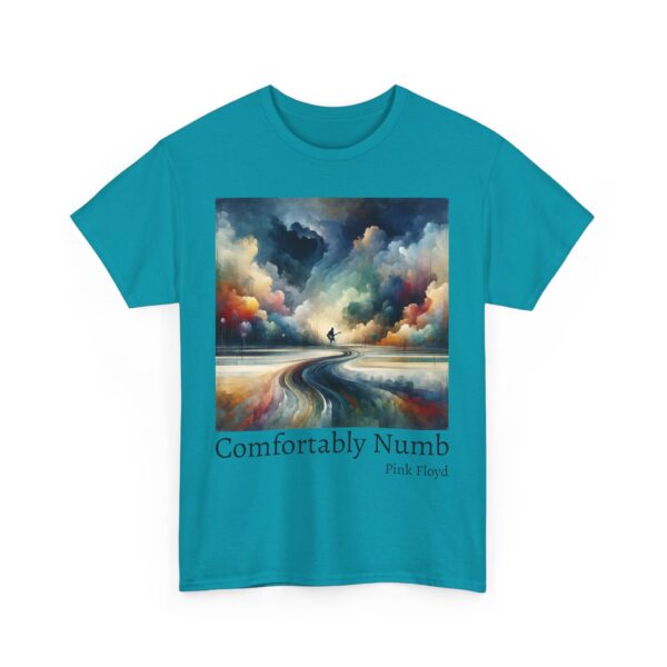 Pink Floyd T-shirt - Comfortably Numb Impressionist watercolour - Image 3