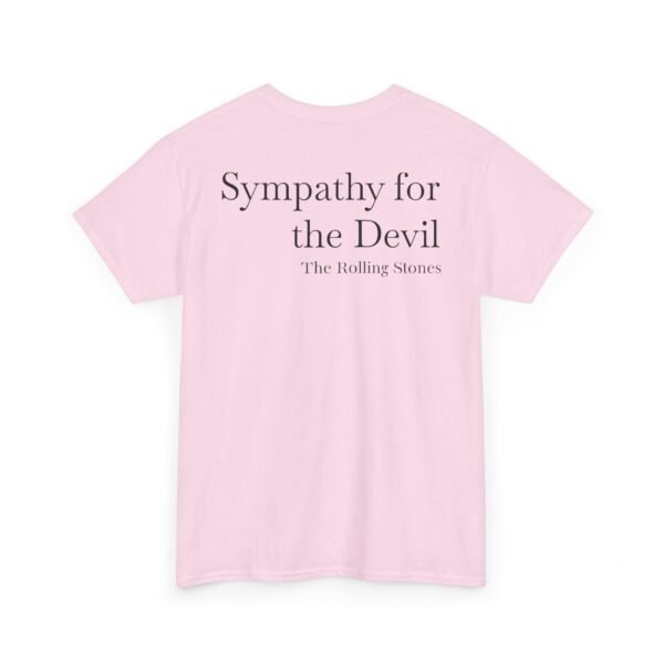 Rolling Stones T-shirt - Sympathy for the Devil Surrealist Lyric Tee - Image 10