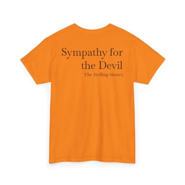 Rolling Stones T-shirt - Sympathy for the Devil Surrealist Lyric Tee - Image 6