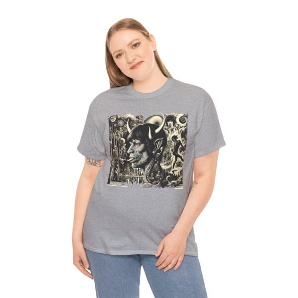 Rolling Stones T-shirt - Sympathy for the Devil Surrealist Lyric Tee - Image 15